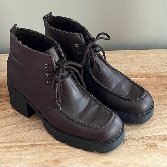 Aquatalia Lace-Up Boot Size 7.5 - Picture 4 of 12